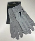 Gray Nike Alpha Huarache Elite Baseball Batting Gloves XL NWT CV0720 088