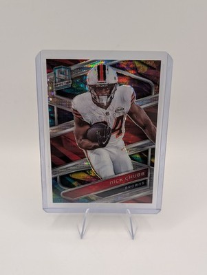 2024 Panini Spectra - Nick Chubb #29 Celestial Prizm /99