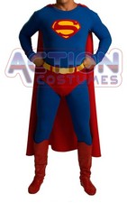 George Reeves Superman Tunic, Leggings & Trunks 50's - "M" size - READY TO SHIP