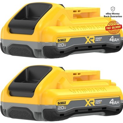 20V MAX XR 4Ah Lithium Ion Battery - LED Charge Indicator & Impact Resistance