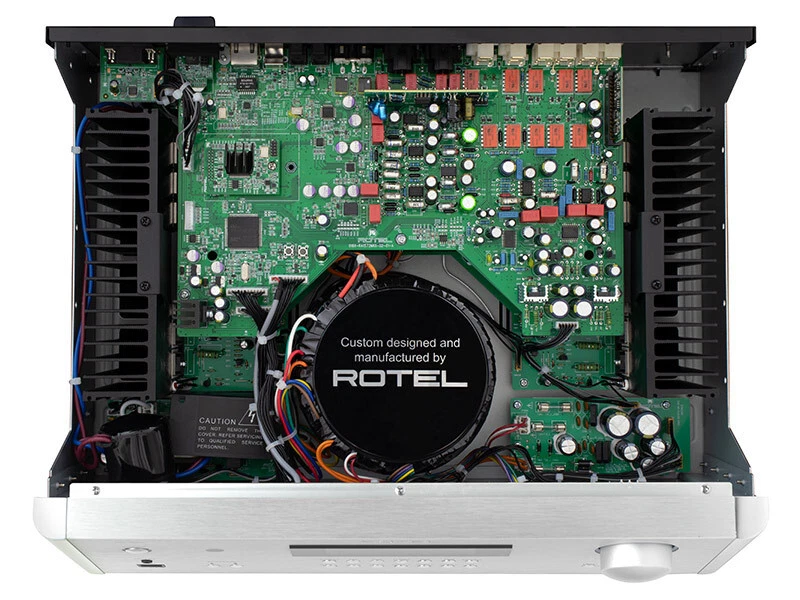 ROTEL RA 1572 MKII BLACK AMPLIFICATORE INTEGRATO NUOVO GARANZIA UFFICIALE - Immagine 3 di 3