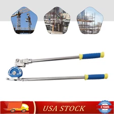 Manual Bending Tube Bender 1/2 inch Pipe Bending Capacity 180 Degrees Device US