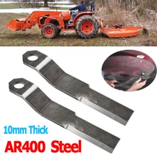 For Mower King Skidsteer Brush Hog Cutter REPLACEMENT Blades Super Duty Steel