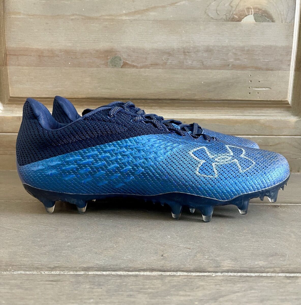 Under Armour Blur Smoke MC SAMPLE Midnight Navy Football Under Armour Blur Smoke MC SAMPLE Midnight Navy Football