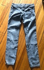 Daang Goodman Tripp NYC B/W GLEN PLAID Skinny Pants SZ 29/9 Y2k