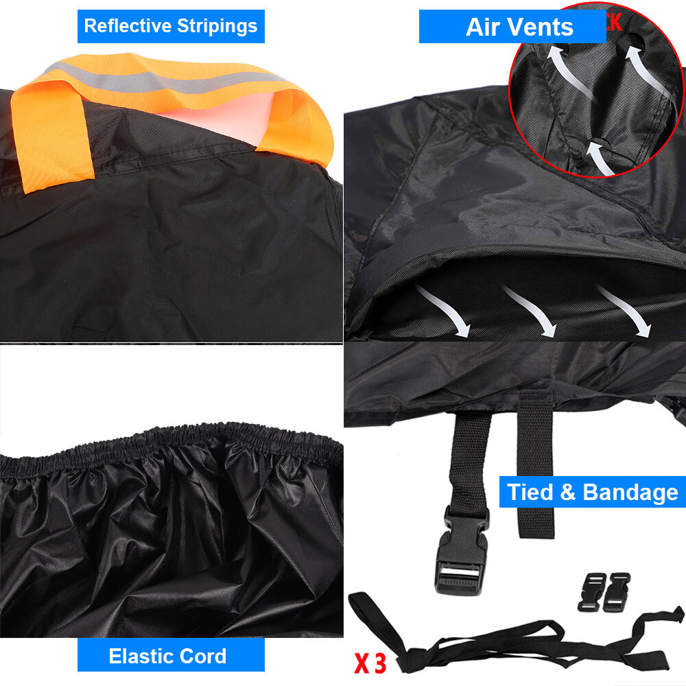 Utility Vehicle Rain Cover Side by Side Fit For POLARIS RZR XP 1000 900 XP Turbo