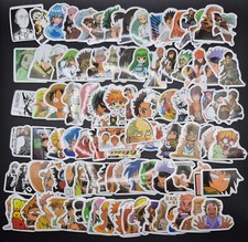 Anime Stickers 100 Pc Pack Mixed Waterproof One Piece Animation Variety Pack Set