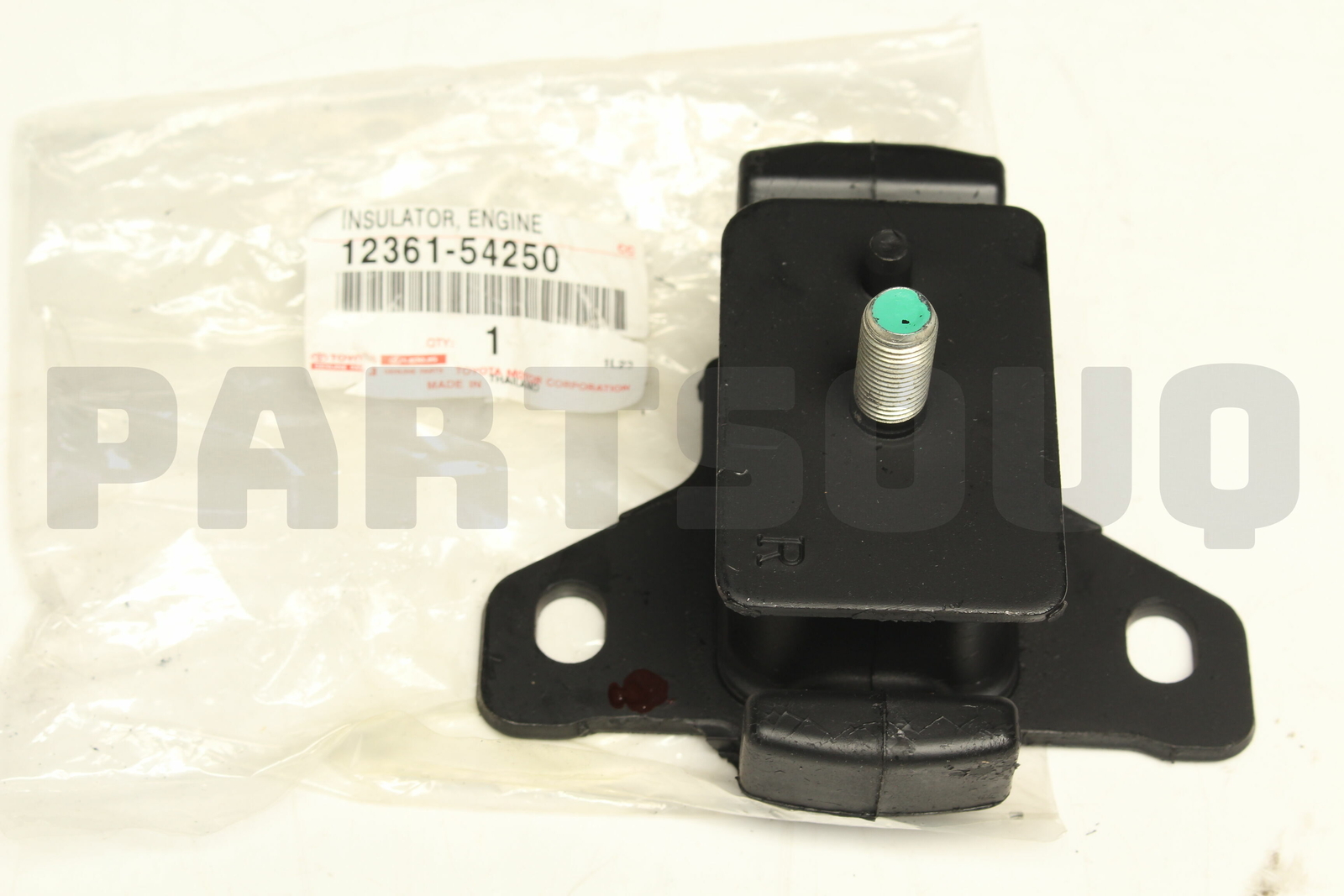 1236154250 Genuine Toyota INSULATOR, ENGINE MOUNTING, FRONT 12361 