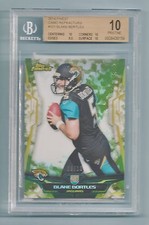 BLAKE BORTLES 2014 FINEST CAMO REFRACTOR RC JAGUARS /10 BGS 10 PRISTINE