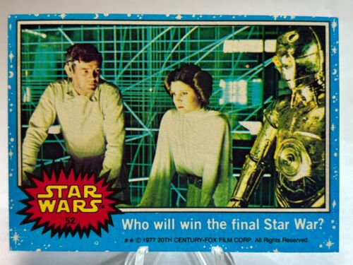 1977 Topps Star Wars Movie Cards Blue 1st Series High Grade PSA Vader Luke Leia - Picture 159 of 235