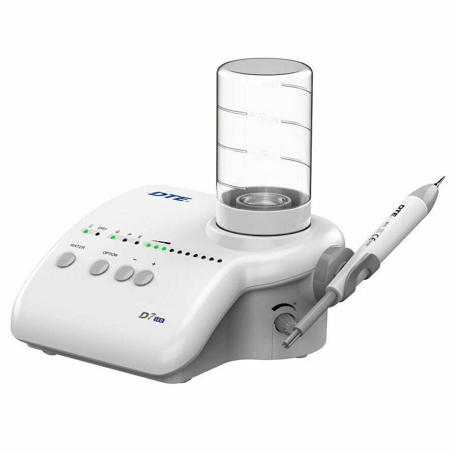 Woodpecker DTE D7 LED Dental Ultrasonic Piezo Scaler HD-7L Handpiece with 8 Tips - Image 4 of 4