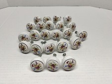 Set 23 Vintage Porcelain Belwith 1 1/2  Cabin...