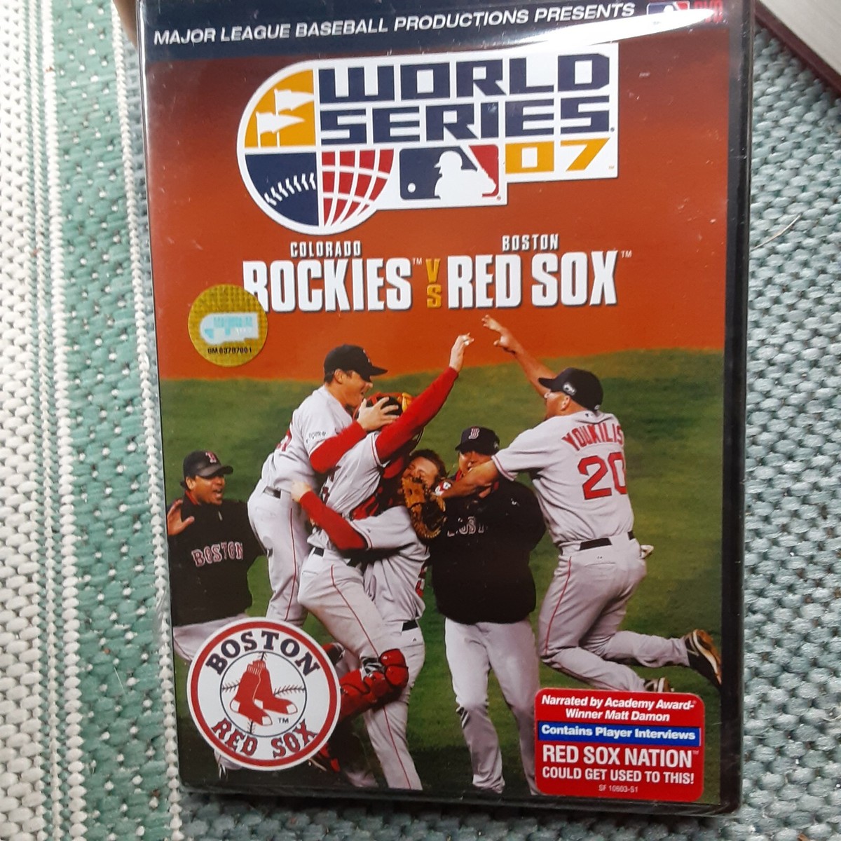 2007 World Series Colorado Rockies Vs. Boston Red Sox DVD 2007 07
