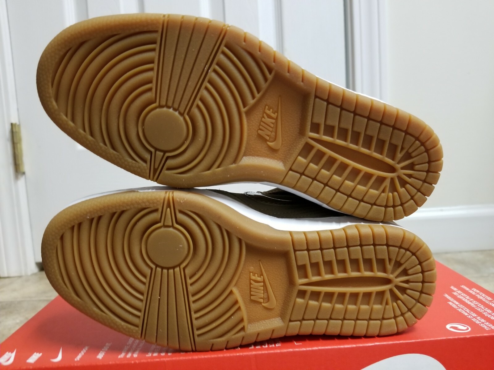 nike dunk sky hi hombre marron