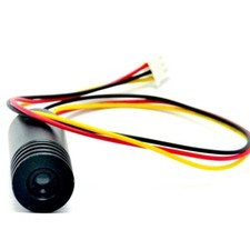 Focusable 830nm 30mW Infrared IR Laser Diode Dot Module 18x45mm with TTL 0-15khz