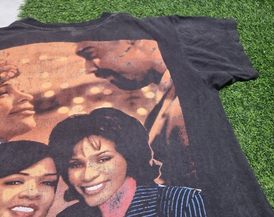 Vintage 90s Waiting To Exhale Whitney Houston Rap Tee VTG Shirt