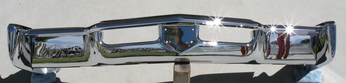 1969 Lincoln Continental Front Bumper | Triple Plated Chrome