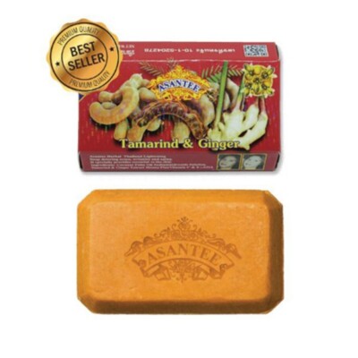 Asantee Tamarind Ginger Honey Soap Herbal Nourish Face Body Skin Whitening 12X