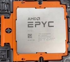 AMD EPYC Genoa 9224 2.50-3.70GHz 24 core 48 threads 200W 64MB CPU processor