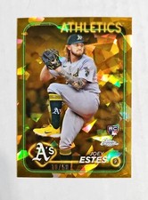 Joey Estes 2024 Topps Chrome RC #USCS130 Rookie GOLD REFRACTOR 10/50 z27