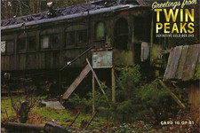 TWIN PEAKS DEFINITIVE BOX POATCARD # 10 TRAIN CAR