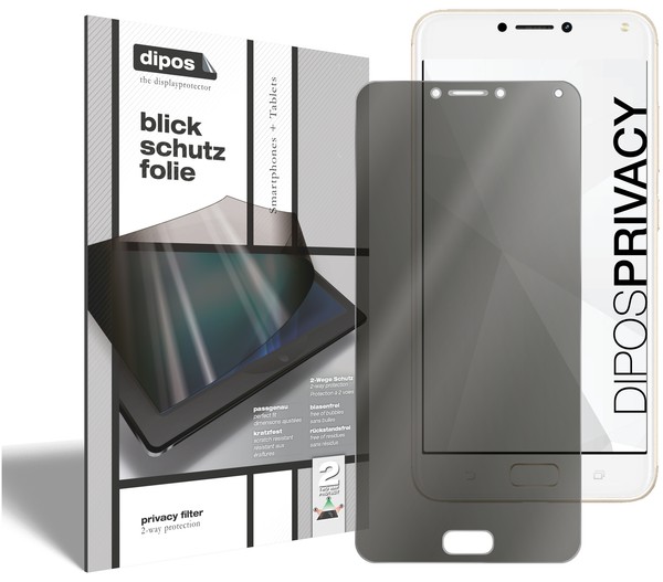 Blickschutzfolie FüR Asus Zenfone 4 Max ZC520KL (Hoch 2X Sichtschutz Schutzfolie-image
