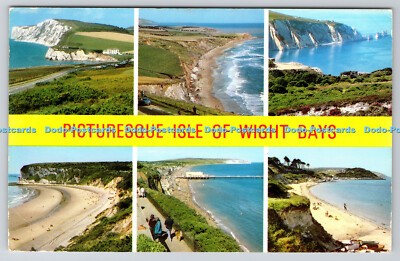 R736432 Malerische Isle of Wight Bays Süßwasserbucht Nacht Shanklin Jarrold Mult