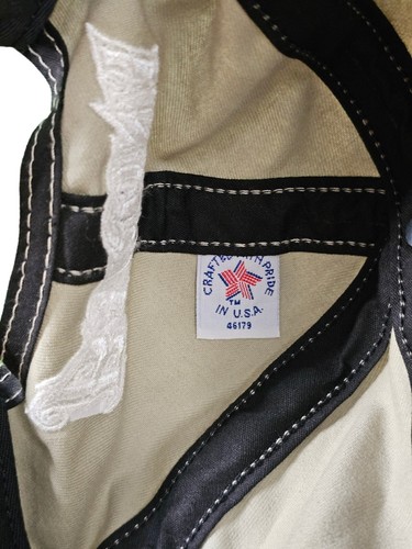 Baseballmütze Kappe Veteranenflagge Barona Casino Strapback beige Einheitsgröße Papa Freizeit - Bild 6 von 6