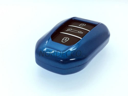 HARD PROTECTIVE SHELL CASE 3 BUTTON SMART KEYLESS FOB CITROEN PICASSO DS3 4 5 - Picture 7 of 33