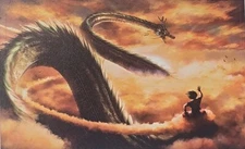 DRAGON BALLZ - Goku Shenron Credit Card Skin Cover - Wrap Decal Pre-Cut Sticker 