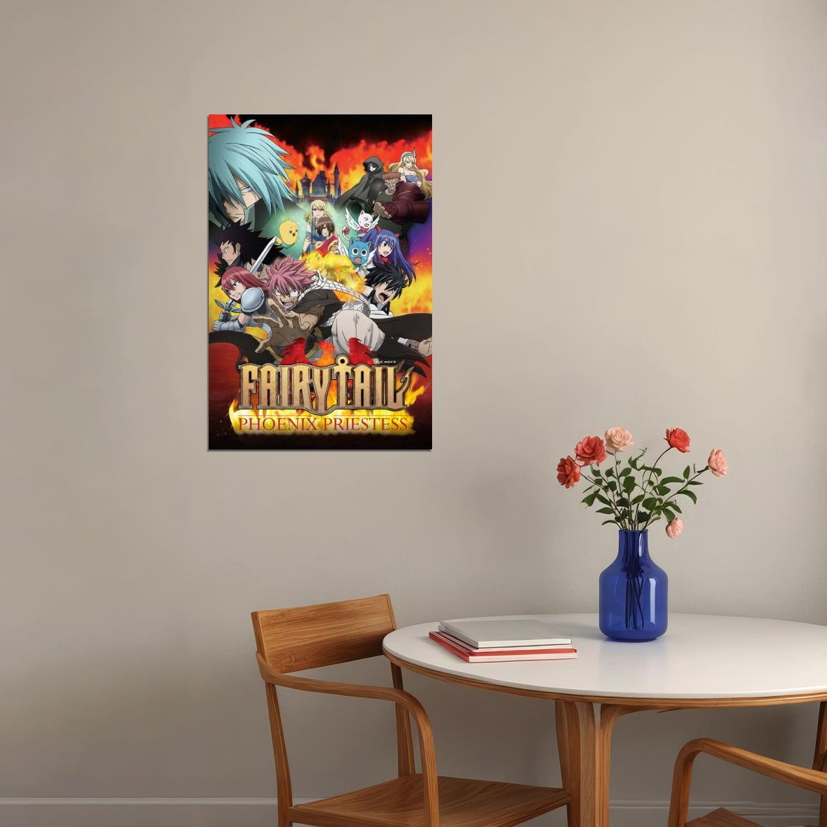 282360 Team Fairy Tail Natsu Dragneel Fight Japan Anime PRINT