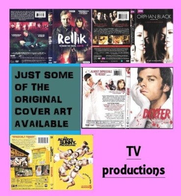 DVD cover art only - no discs: TV productions | eBay