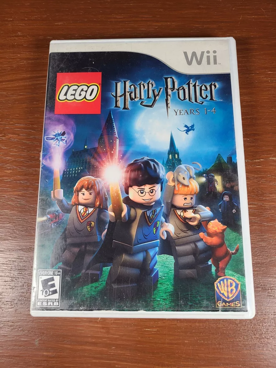 LEGO Harry Potter Years 1-4 DVD combo Nintendo Wii Wii U Complete CIB w/  manual