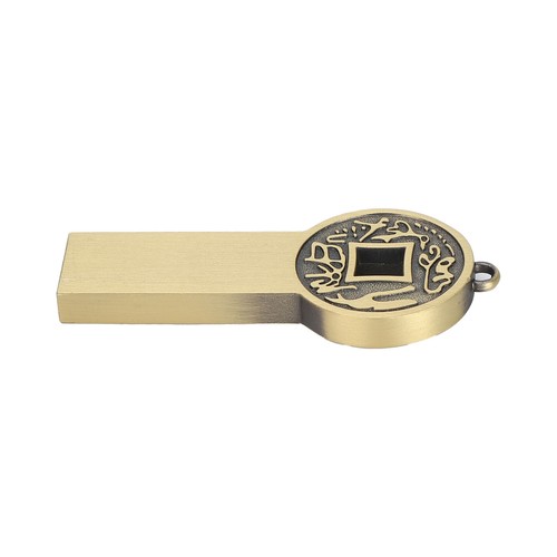 USB Flash Drive 16GB/32G/64G/128G Thumb Metal 2.0 Portable Waterproof Metal Stor - Afbeelding 7 van 18