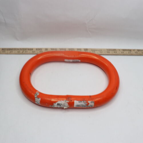 MSC Oblong Master Link Alloy Steel Orange 1-1/4â³ Diameter 60470747 - Afbeelding 1 van 4