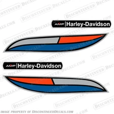 Fits Harley-Davidson Sportster XLCH Fuel Tank Decals - 1972