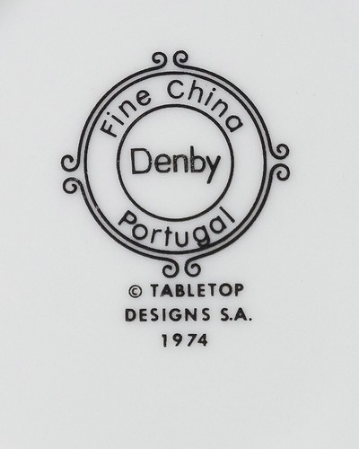 DREAMING by Denby Round Open Vegetable Bowl 9" NEW NEVER USED made in Portugal - Picture 5 of 5