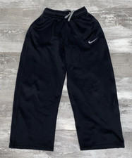 Nike Therma - Fit Sweat Pants Boys Size Medium M Black Straight Leg