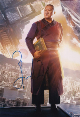 BENEDICT WONG signed Autogramm 20x25cm DOCTOR STRANGE in Person autograph COA