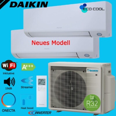 DAIKIN Perfera FTXM Duo Dual 2x 2 kW Klimaanlage Multisplit Klimagerät WIFI