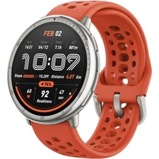 Amazfit Active 2 44mm AMOLED 512 MB Fitness Smart Watch Zepp OS (Red)