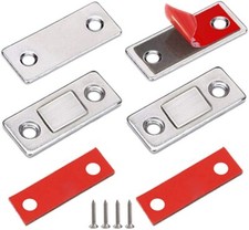 2Sets Drawer Door Catch Ultra Thin Cabinet Furniture Latch For Sliding