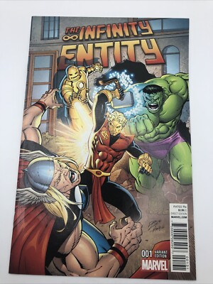 Infinity Entity #1 Variant Edition Marvel Comics Hulk Thor