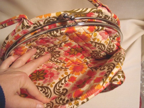 New Vera Bradley Folkori Handbag / Without Tag - Picture 5 of 6