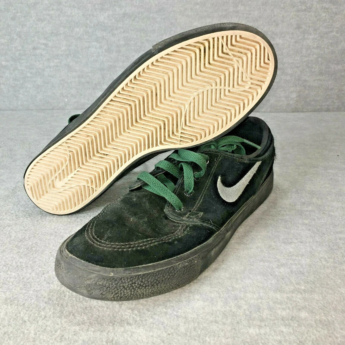 Nike SB Stefan Janoski Mens Black Soft Suede Skate shoes Sz 6.5 826232-986 | eBay