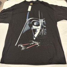 Vintage 90s Star Wars Darth Vader T-Shirt Changes Brand NWT Deadstock XLarge