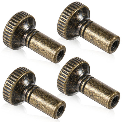 4-Pack Turn On/Off Light Switch Knob, Antique Brass Color Standard Lamp Switch R