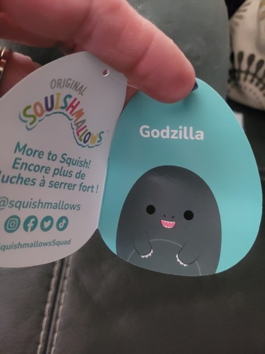 Squishmallow Godzilla 8” New W TAGS - Picture 3 of 4