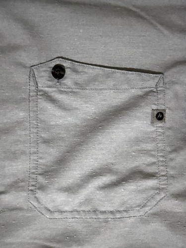 Camisa Marmot Para Hombre Mediana Azul Claro Atlética Exterior Senderismo Manga Corta - Imagen 5 de 10