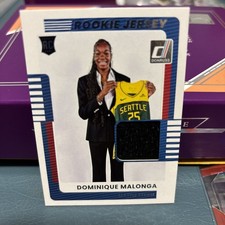 2025 Panini Donruss WNBA - Rookie Jersey Patch Dominique Malonga #11 (RC)